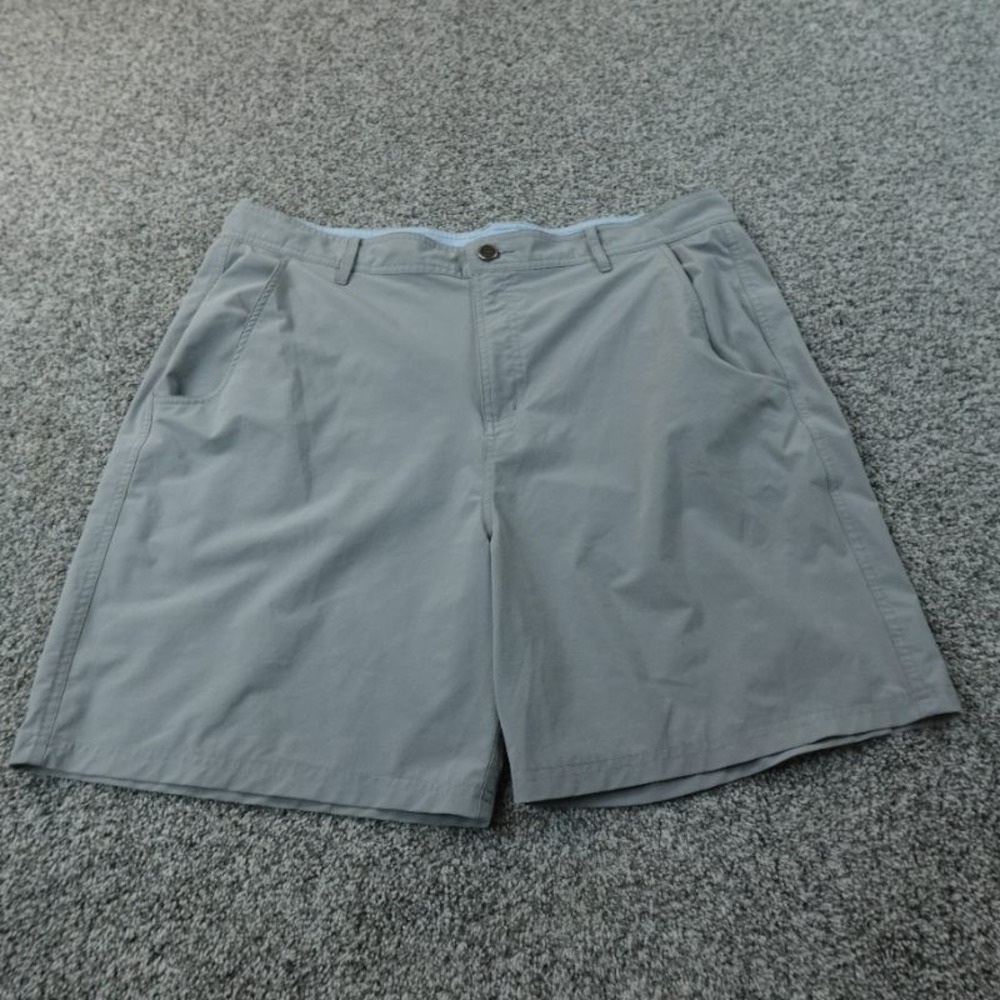 Free‎ Fly Shorts Mens 38 Gray Chino Performance Stretch Athletic Outdoor Golf